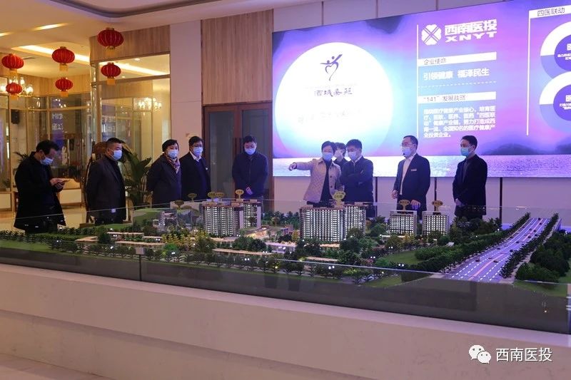 省衛(wèi)生健康委副主任趙汝鵬調研春江酒城嘉苑項目