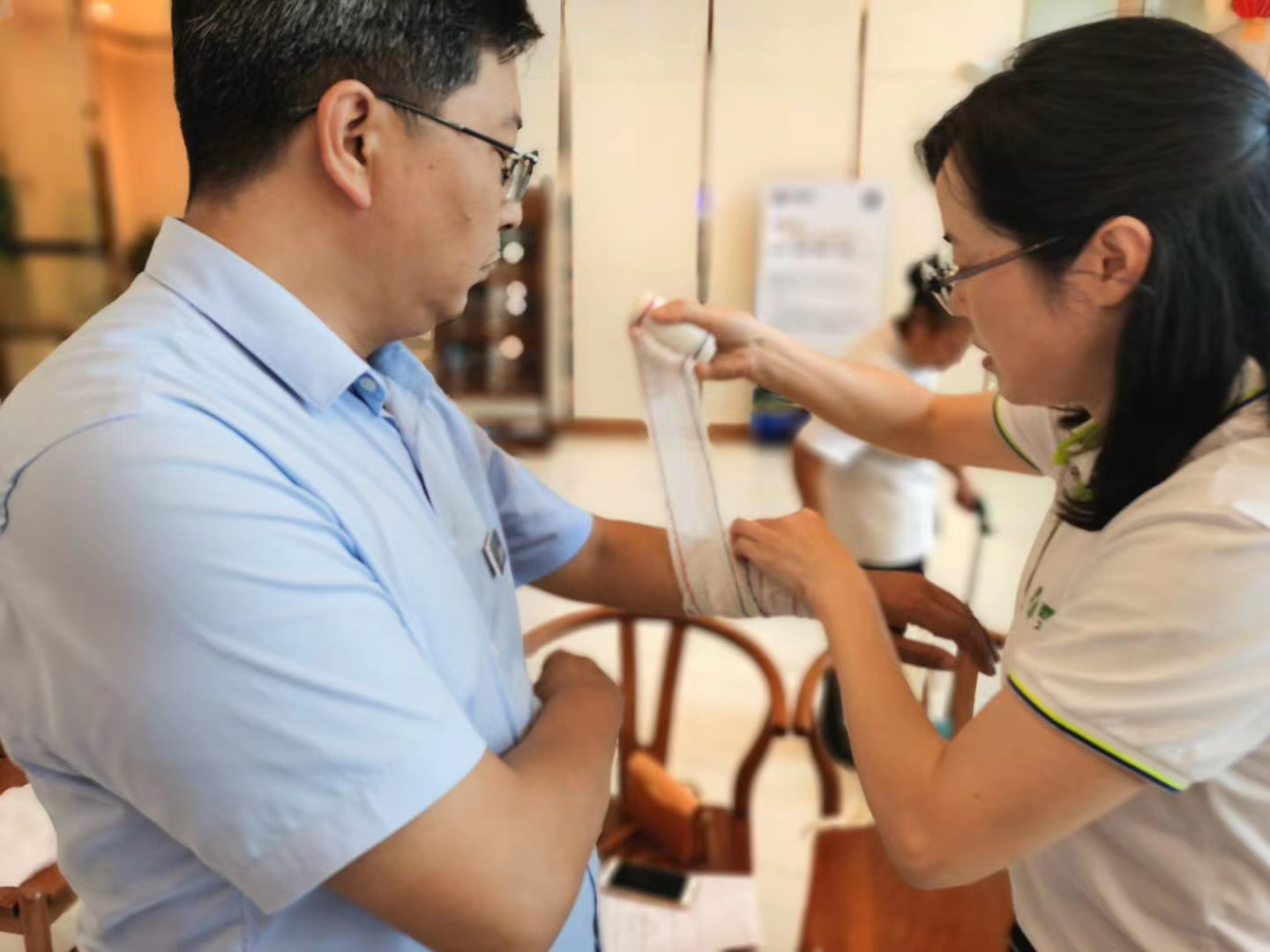 春江酒城嘉苑開展救護員培訓(xùn)