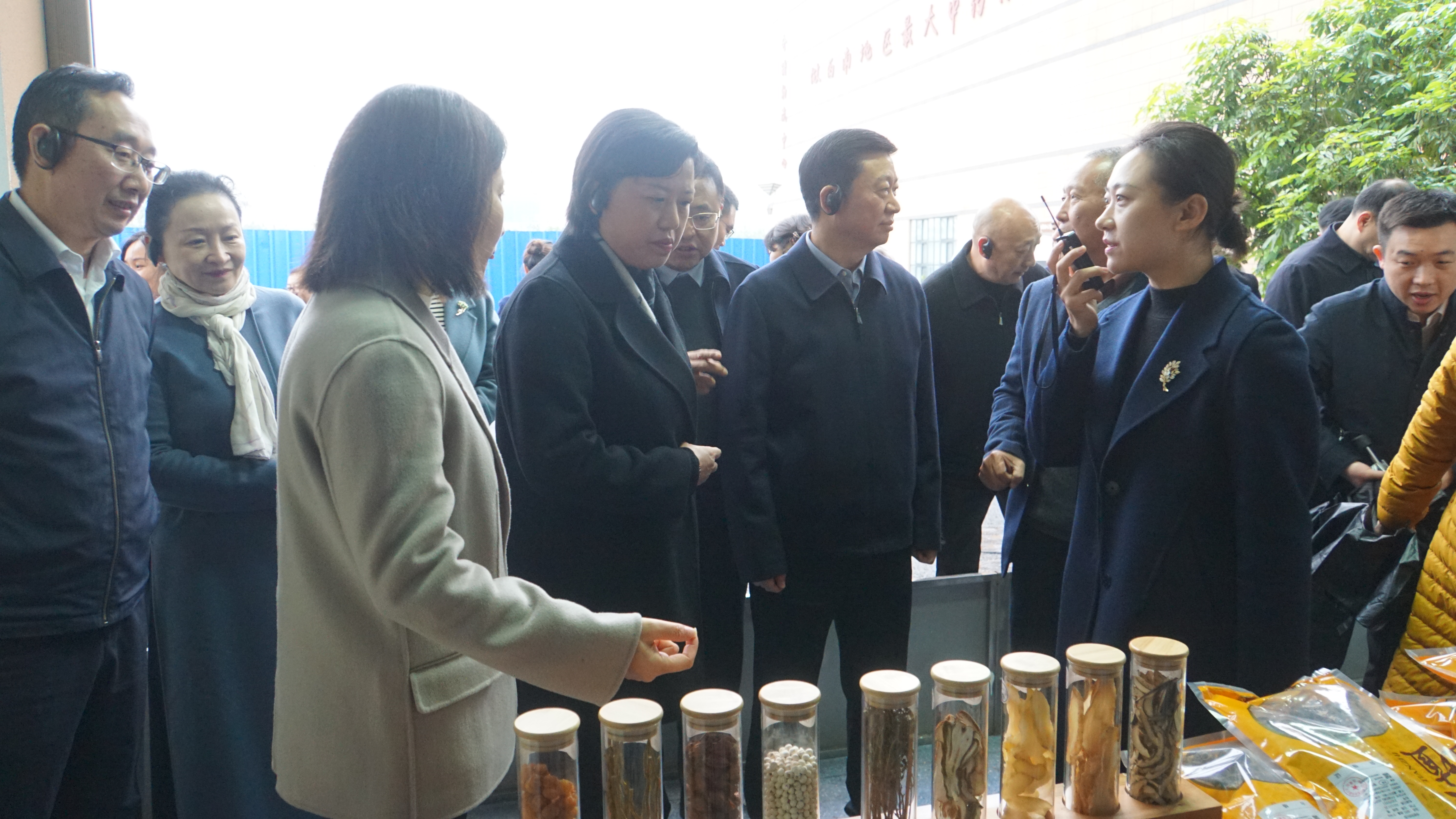 瀘州市人大常委會黨組書記、主任鞠麗率隊調(diào)研天植中藥公司