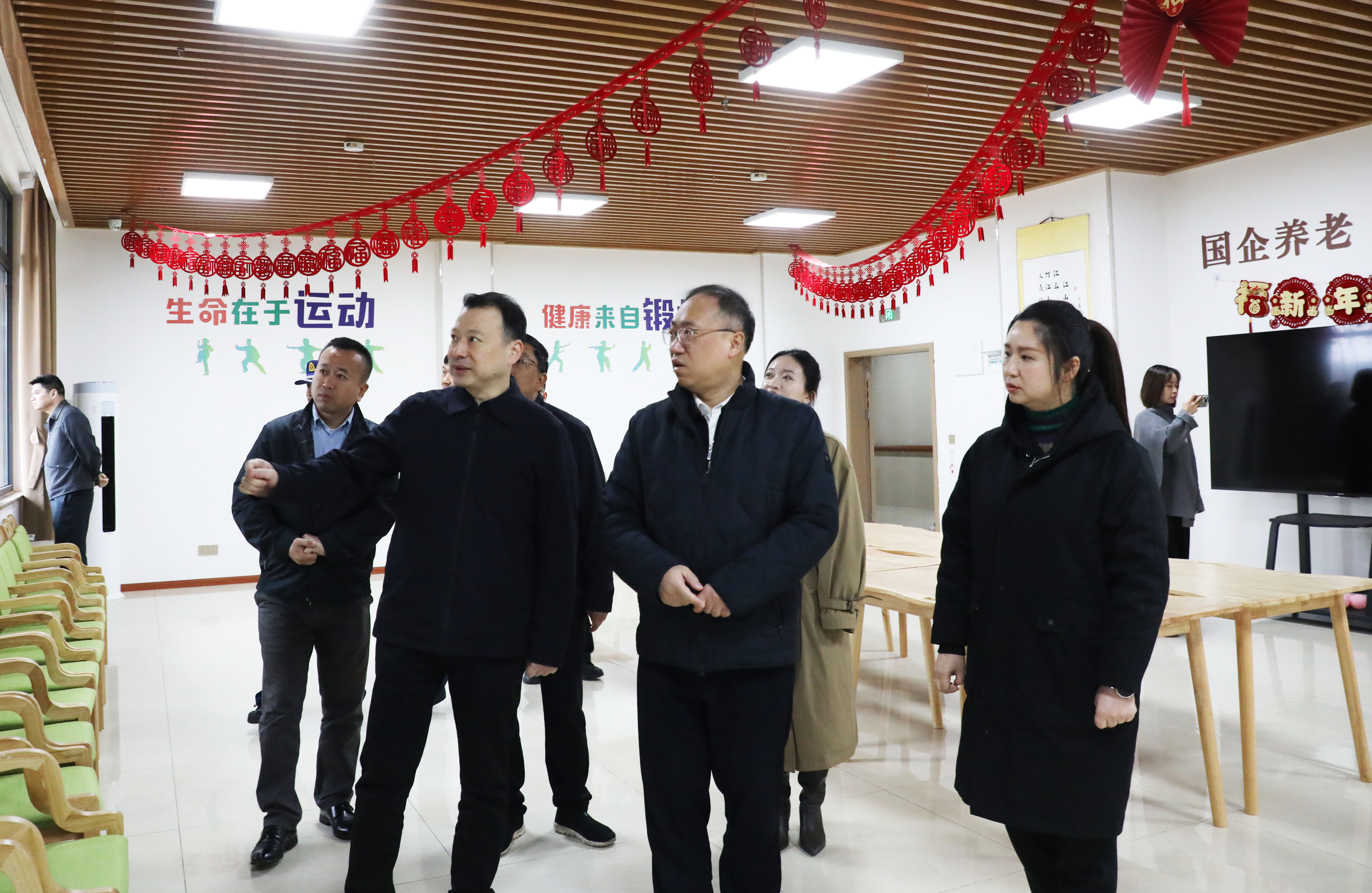 瀘州市委常委、江陽區(qū)委書記郭宏川率隊(duì)調(diào)研江陽區(qū)失能照護(hù)中心安全管理工作